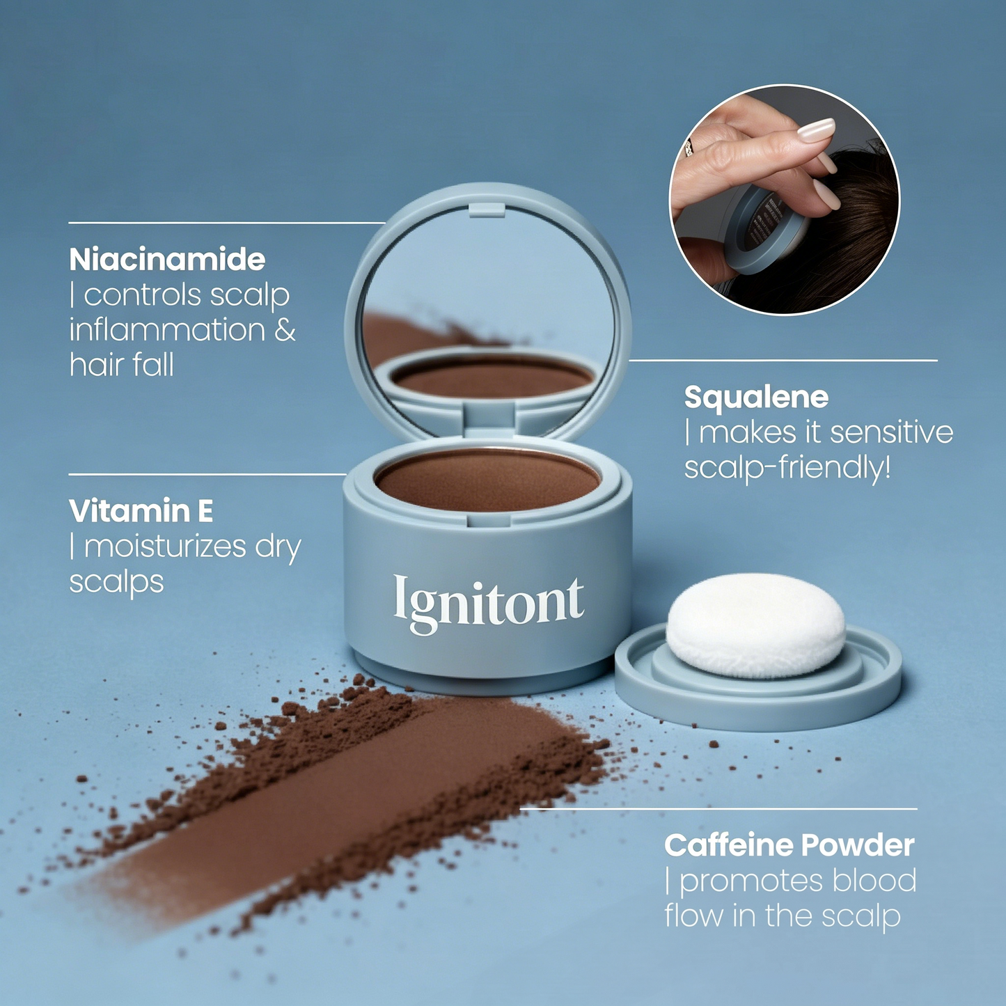 🔥2026 Year Hot Sale  🔥Hairline Powder | Root Cover Up For Beauty