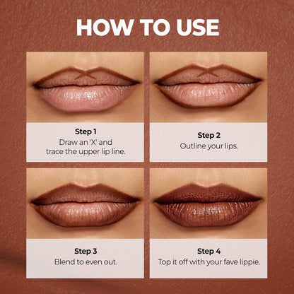 Last Day Buy 1 Get 1 Free Easy Glide Lip Liner — Creamy, Blendable Color with Smooth Application, Summervibes